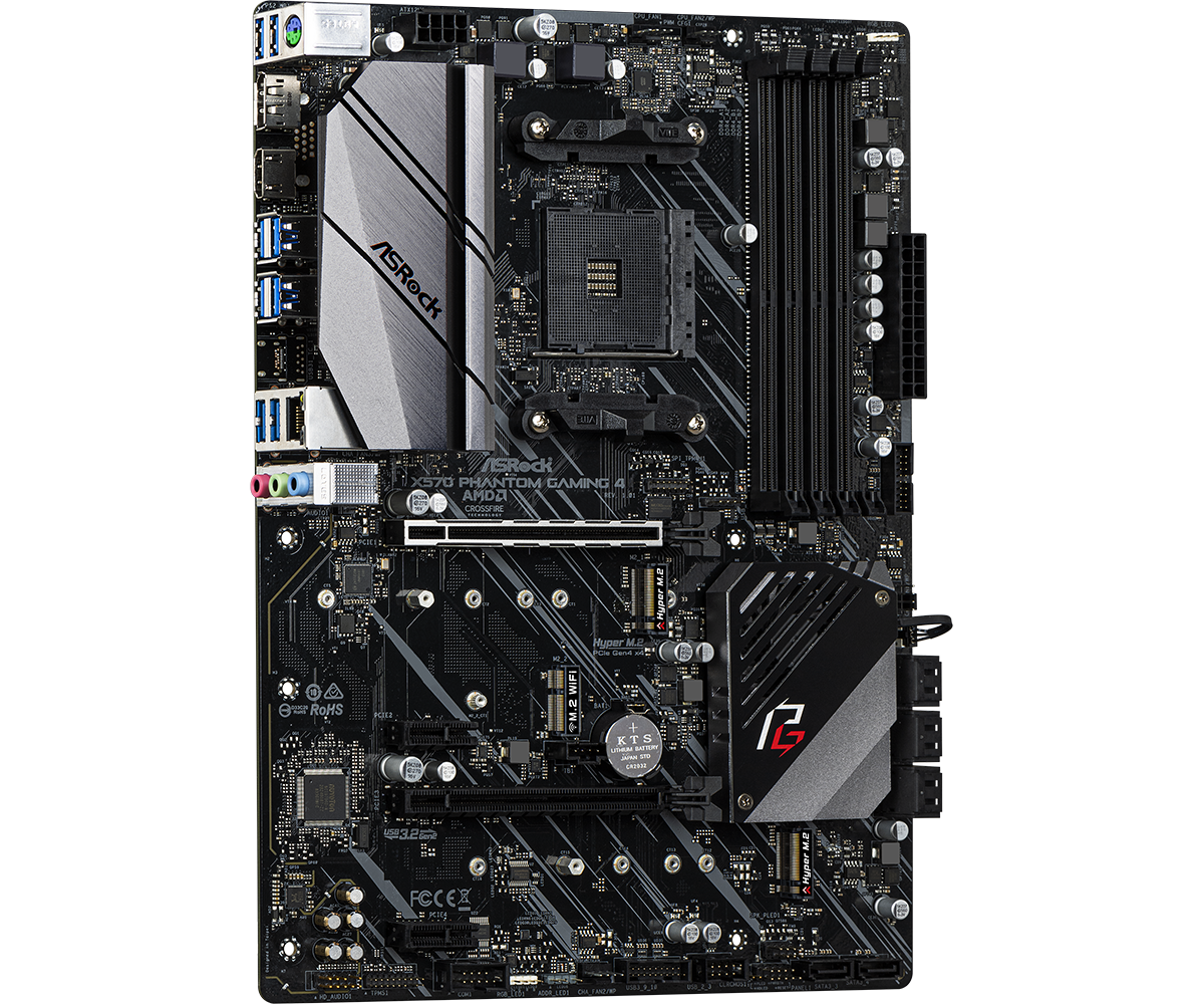 Asrock X570 Phantom Gaming 4 - Motherboard Specifications On